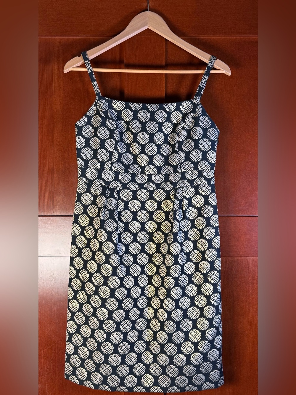 Target Limited Edition 2009 Black Gold Metallic Cocktail Dress Size 4